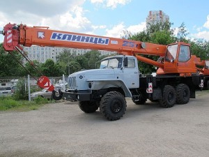 Автокран 25 Т Урал